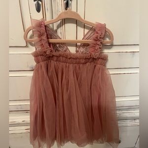 New 2t Tulle Butterfly Dress